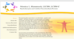 Desktop Screenshot of monicahammock.com